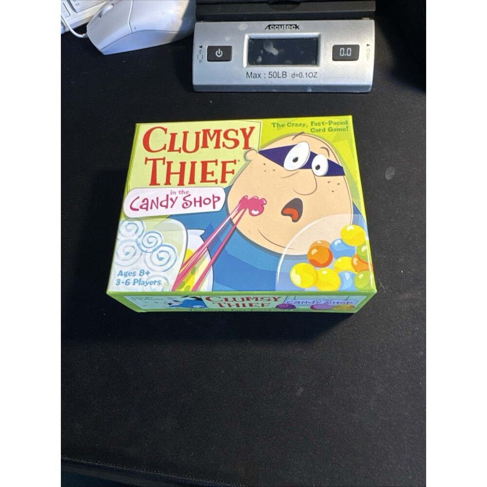 Clumsy Thief in The Candy Shop Game Kids Math Card Game Ages 8+ Open Box